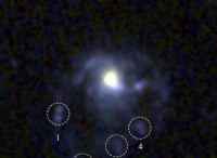 JWSTが珍しい「クラゲ」銀河と初期の星形成を明らかに 