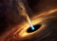 記録破りのブラックホールジェットを発見 – 天の川の直径140倍！ 