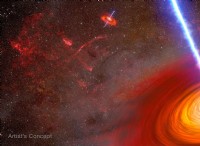 NASA：近くの銀河の衝突コースにある2つの超大質量ブラックホール 